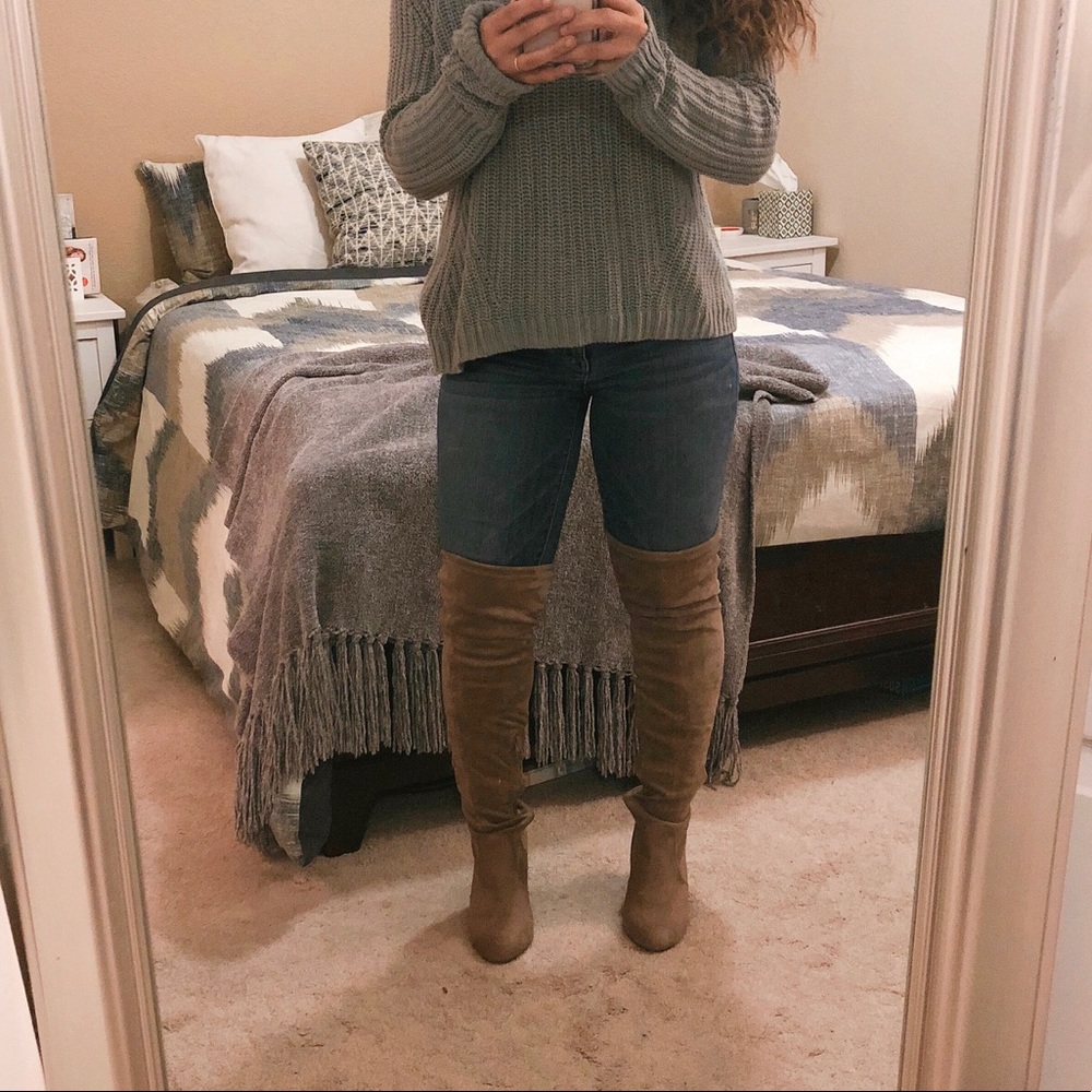 Thigh high boots